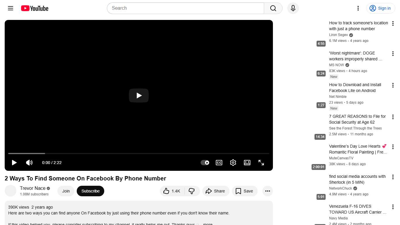 2 Ways To Find Someone On Facebook By Phone Number - YouTube