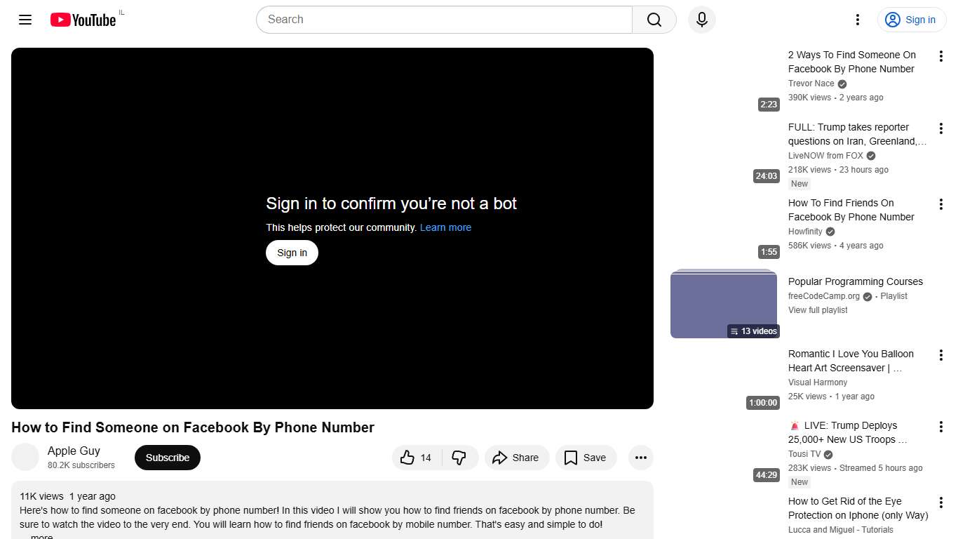 How to Find Someone on Facebook By Phone Number - YouTube